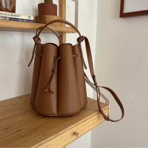 Beautiful Polène Numéro Huit - Number Eight Large size in Camel Color